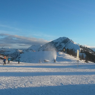 Skifahren am Talkaser in Westendorf
