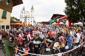 Start Hillclimb in Brixen im Thale