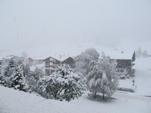 Neuschnee in den Kitzbüheler Alpen