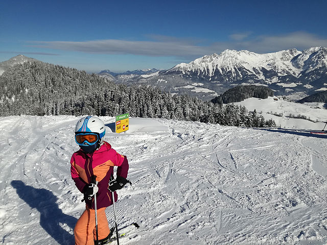 Skifahren in der Skiwelt Itter