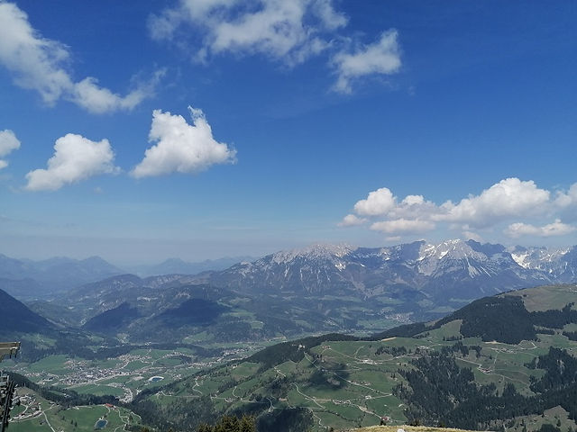 Ausblick von der Hohen Salve nach Söll