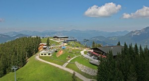 Blick auf Ellmis Zauberwelt in Ellmau