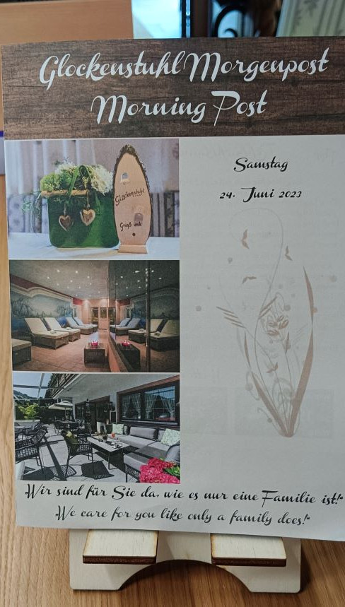 Abendmenü Hotel Glockenstuhl Westendorf