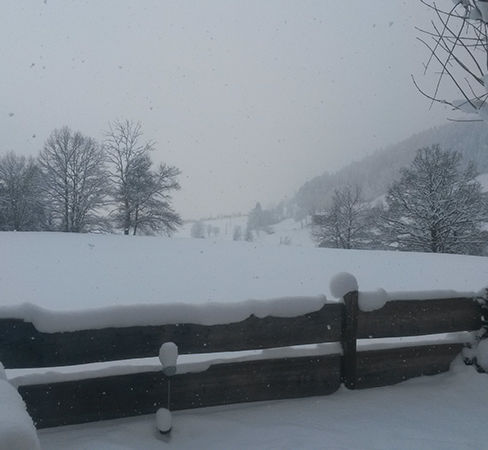 Neuschnee in Westendorf