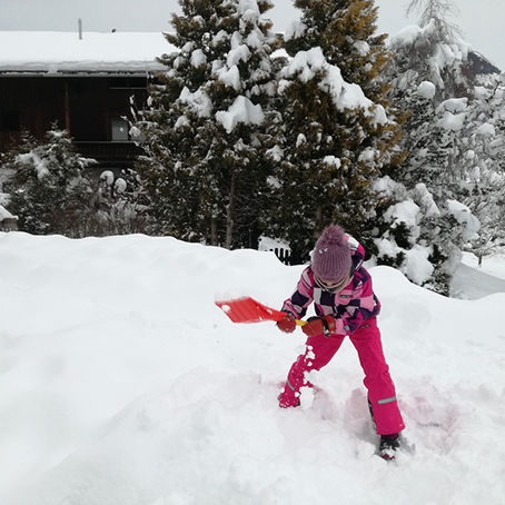 Tiefwinterliche Schneeverhältnisse in den Kitzbüheler Alpen