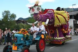 Blumencorso in Kirchberg