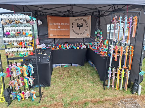 Our Gazebo set up at events we attend
