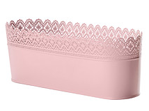 Pink Lace Wide Bucket