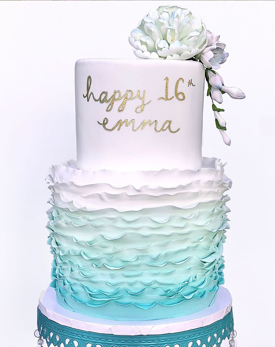 Emma's Sweet 16 Cake