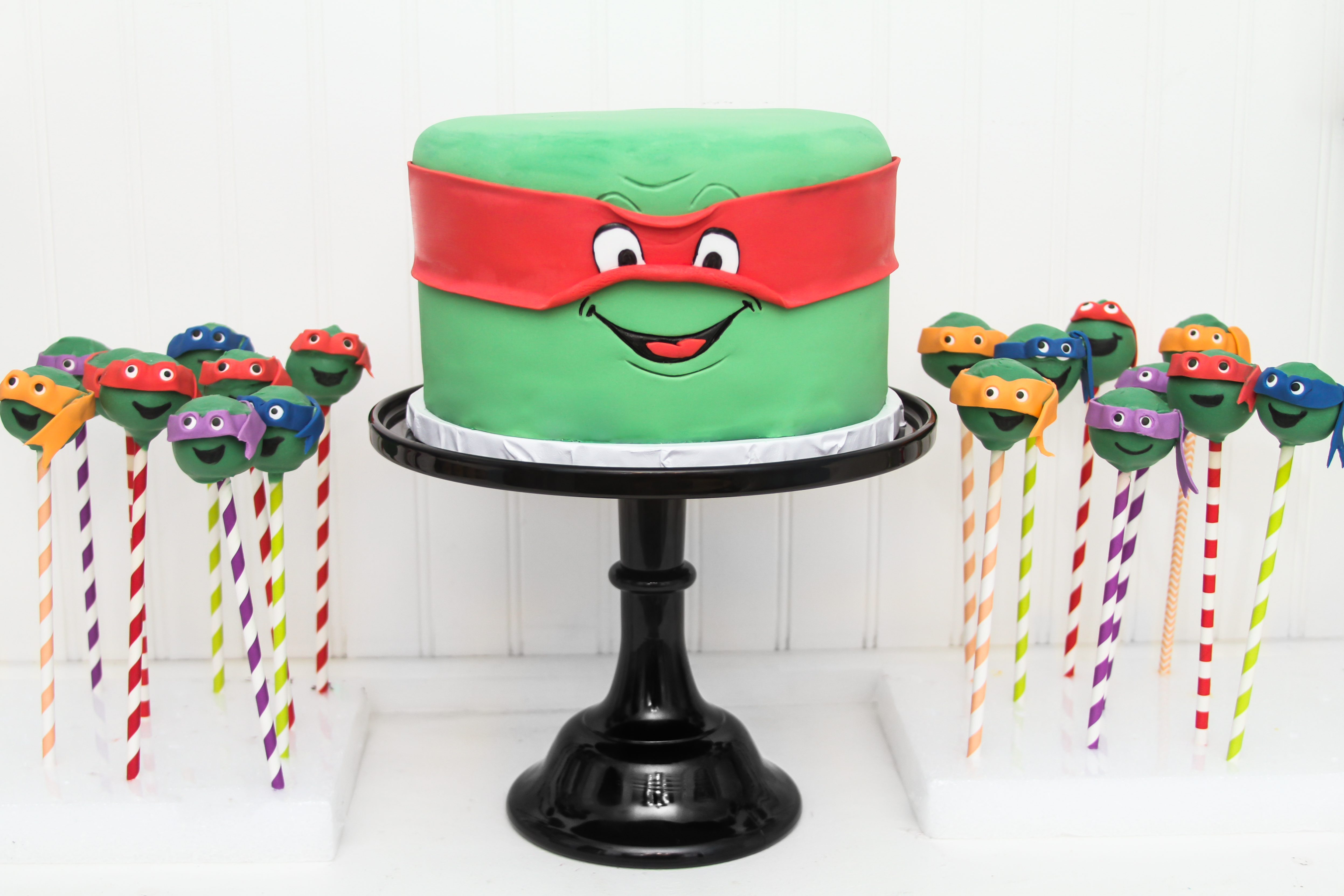 Ninja Turtle Cake Pops $4