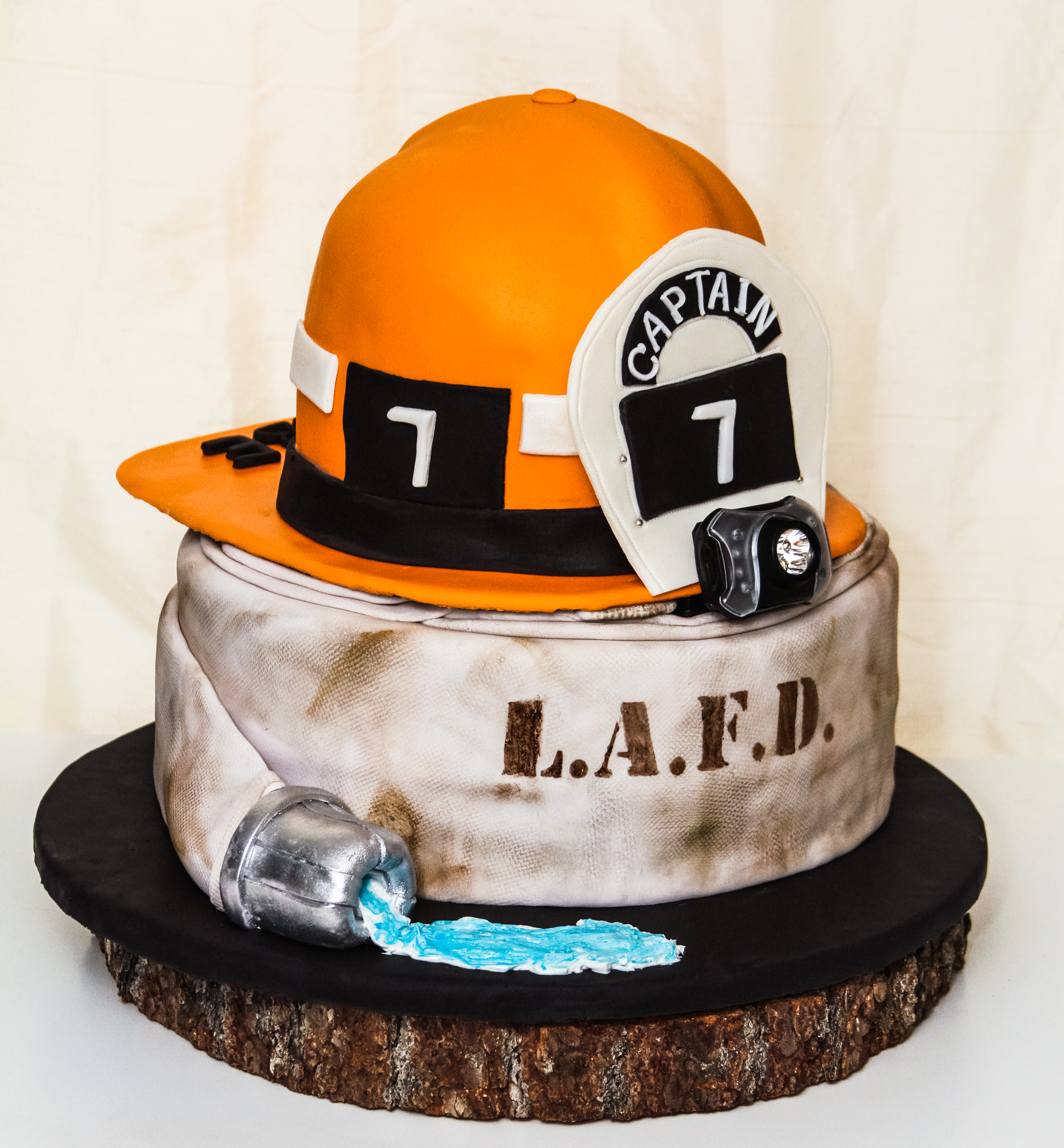 Fire Chief Promotion Cake