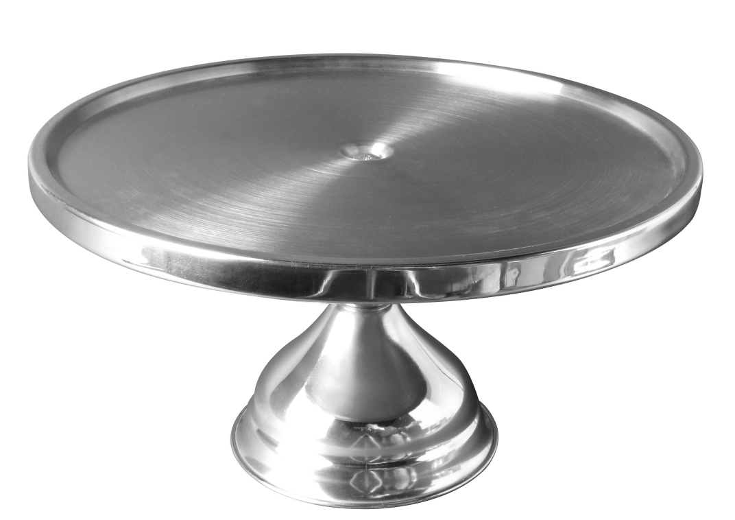 12" Stainless Steel Cake Stand