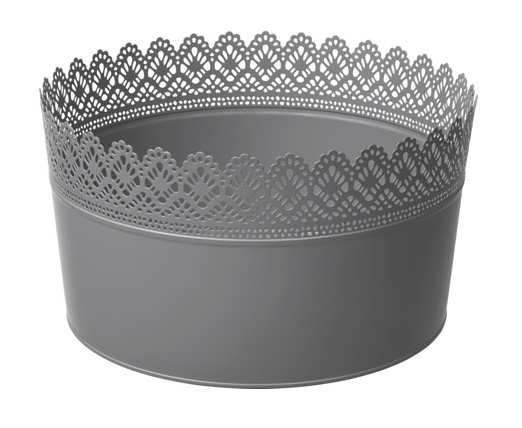 Lace Gray Bucket