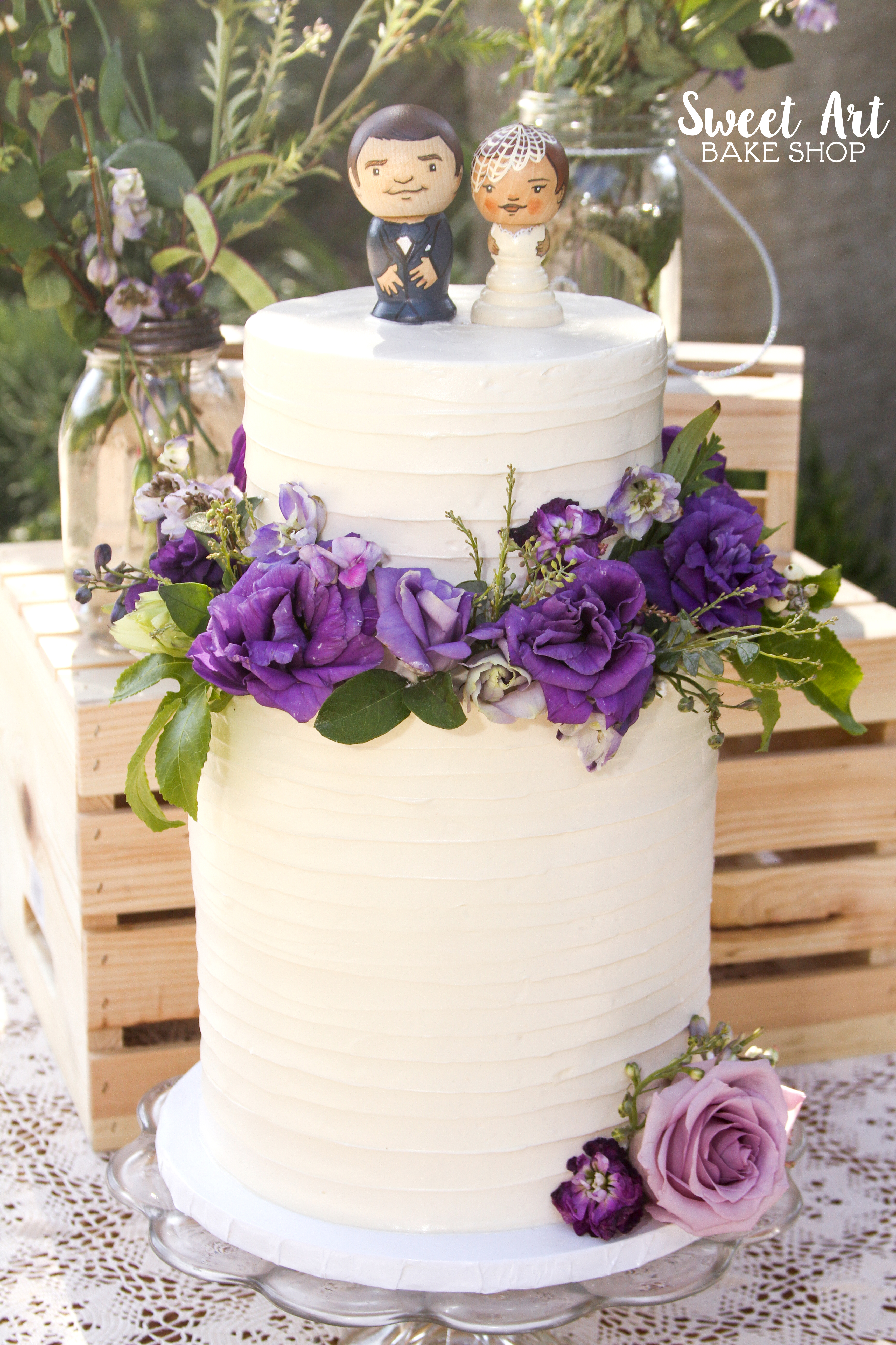 Chris & Sandra's Wedding Cake