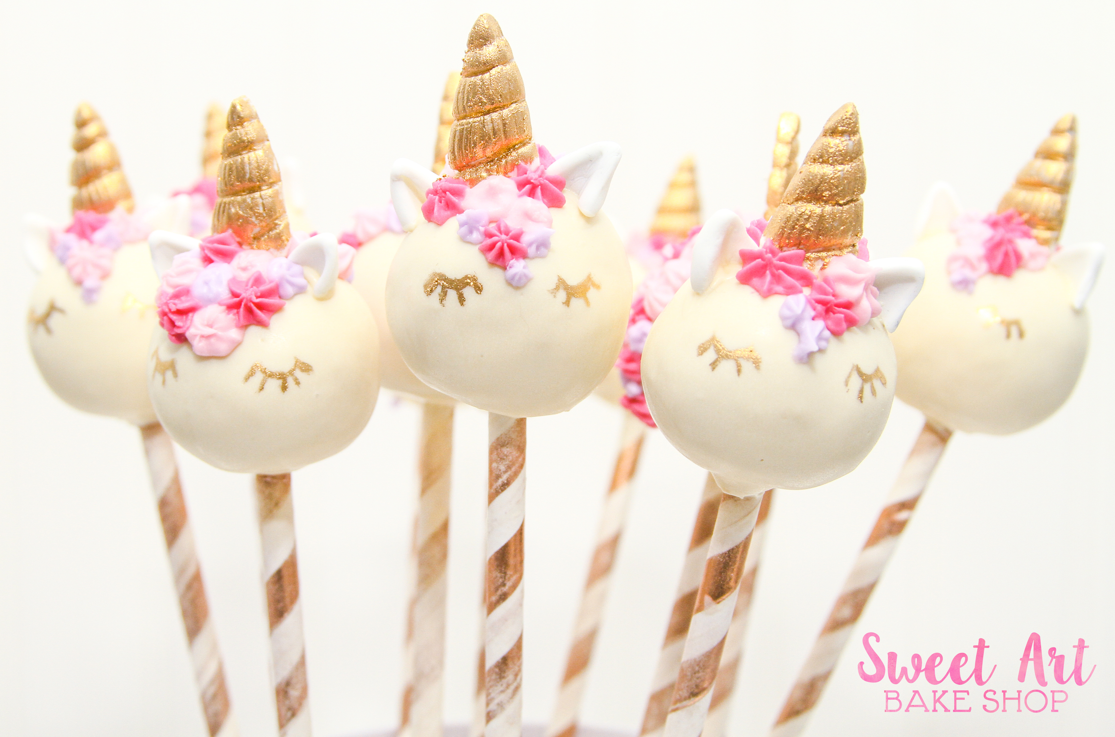 Unicorn Cake Pops $4