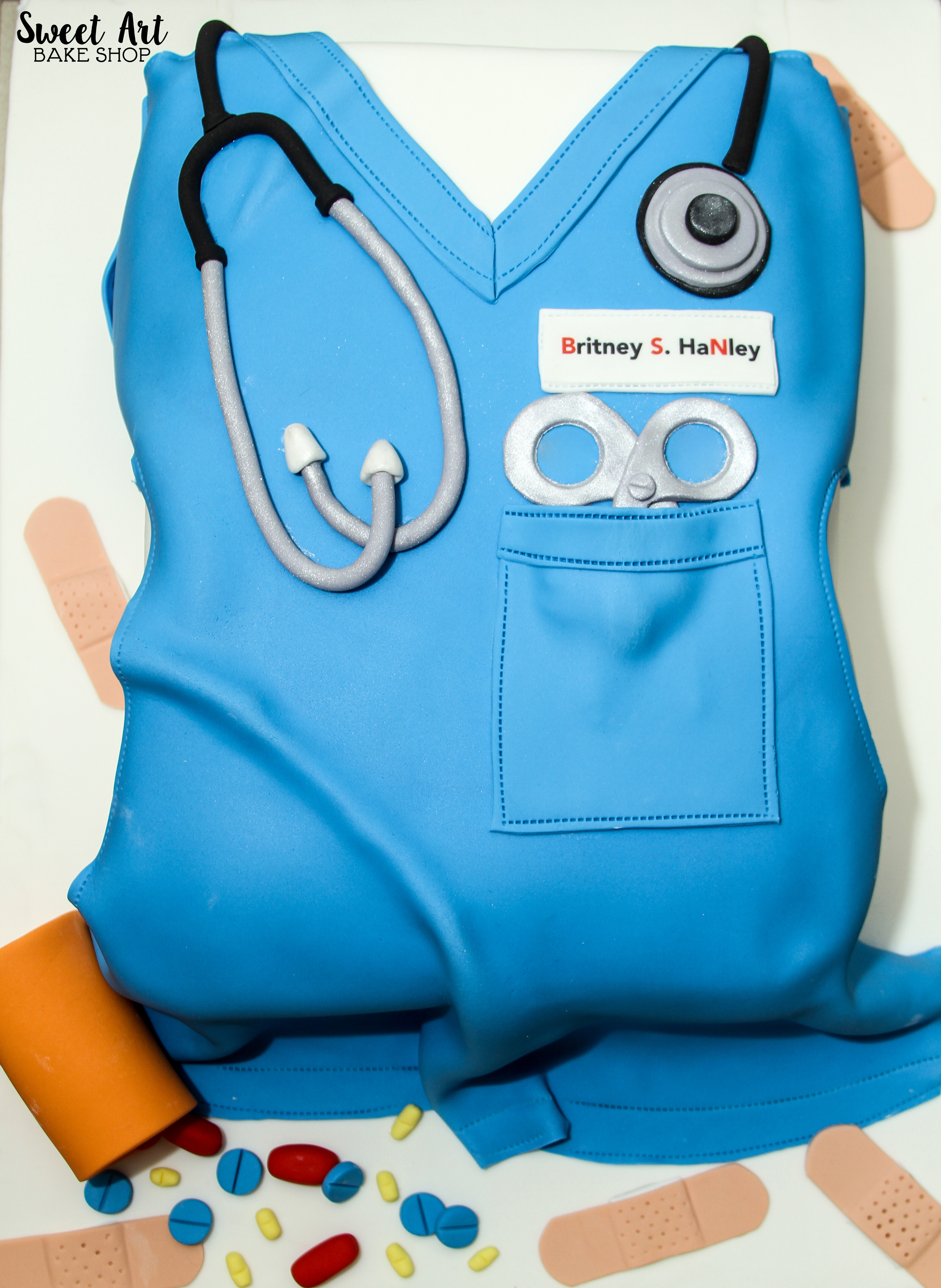 Britney's Nurse Graduation Cake