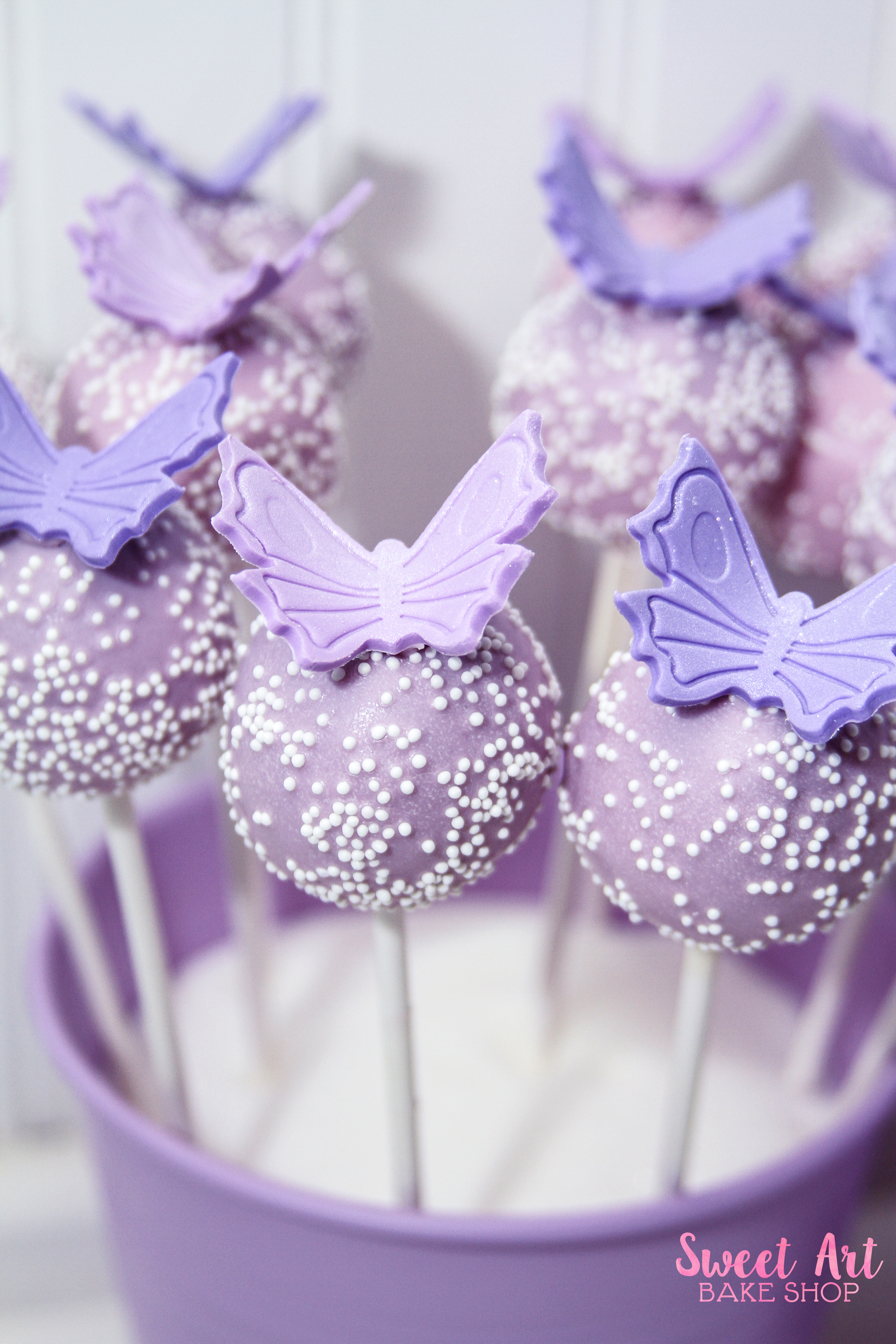 Butterfly Cake Pops $3.00