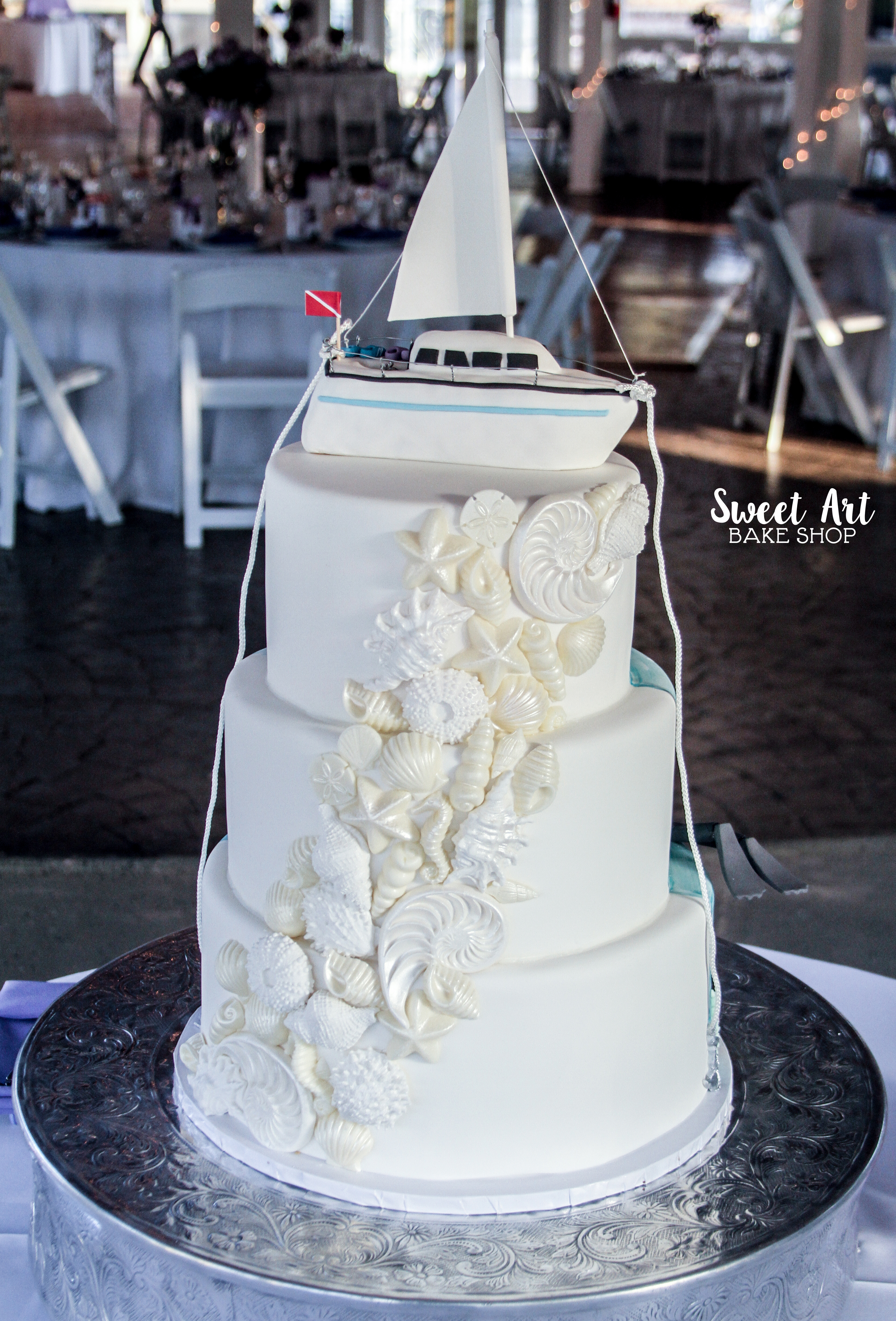 Scuba Diving Wedding Cake