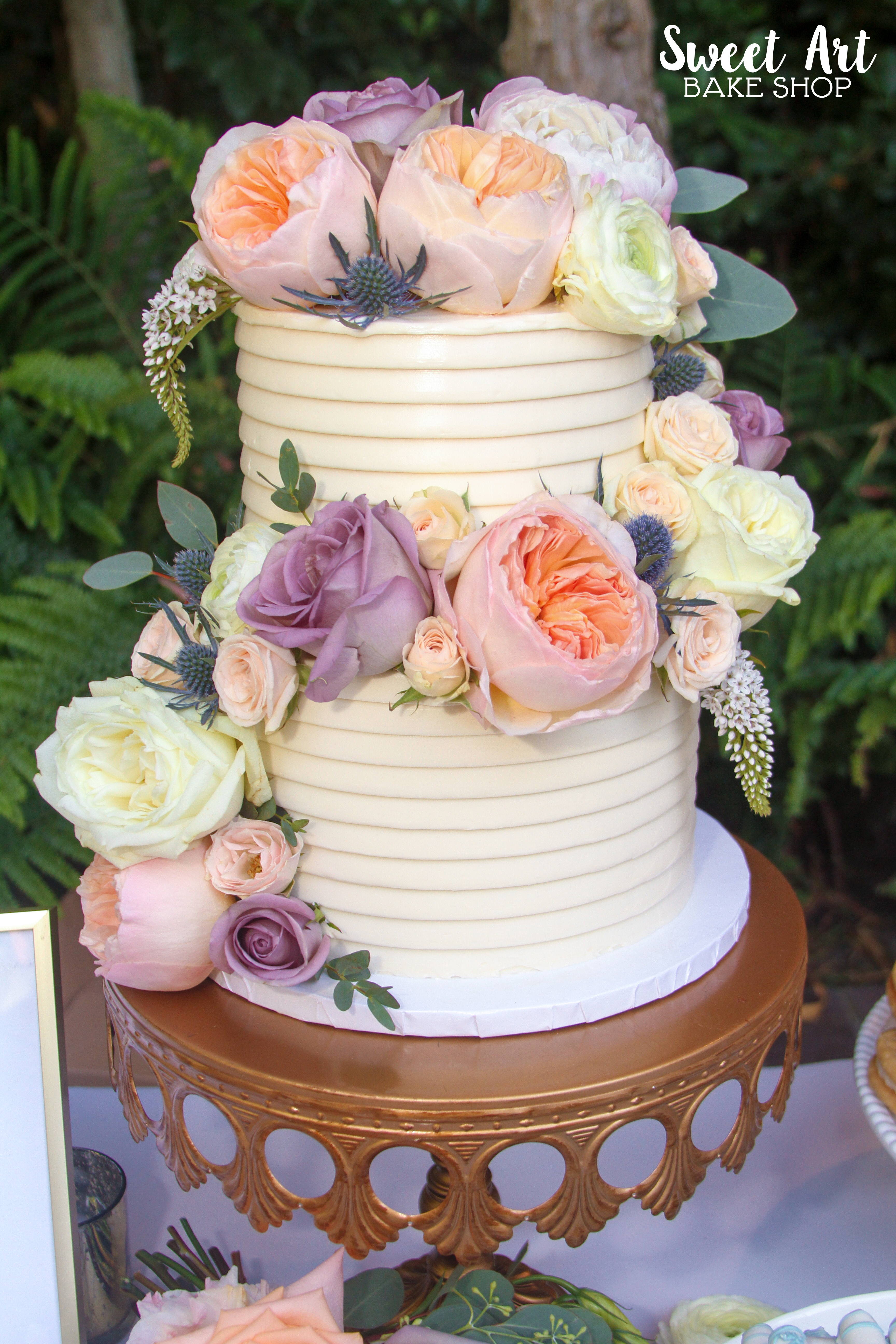 Jackie & Adam's Wedding Cake