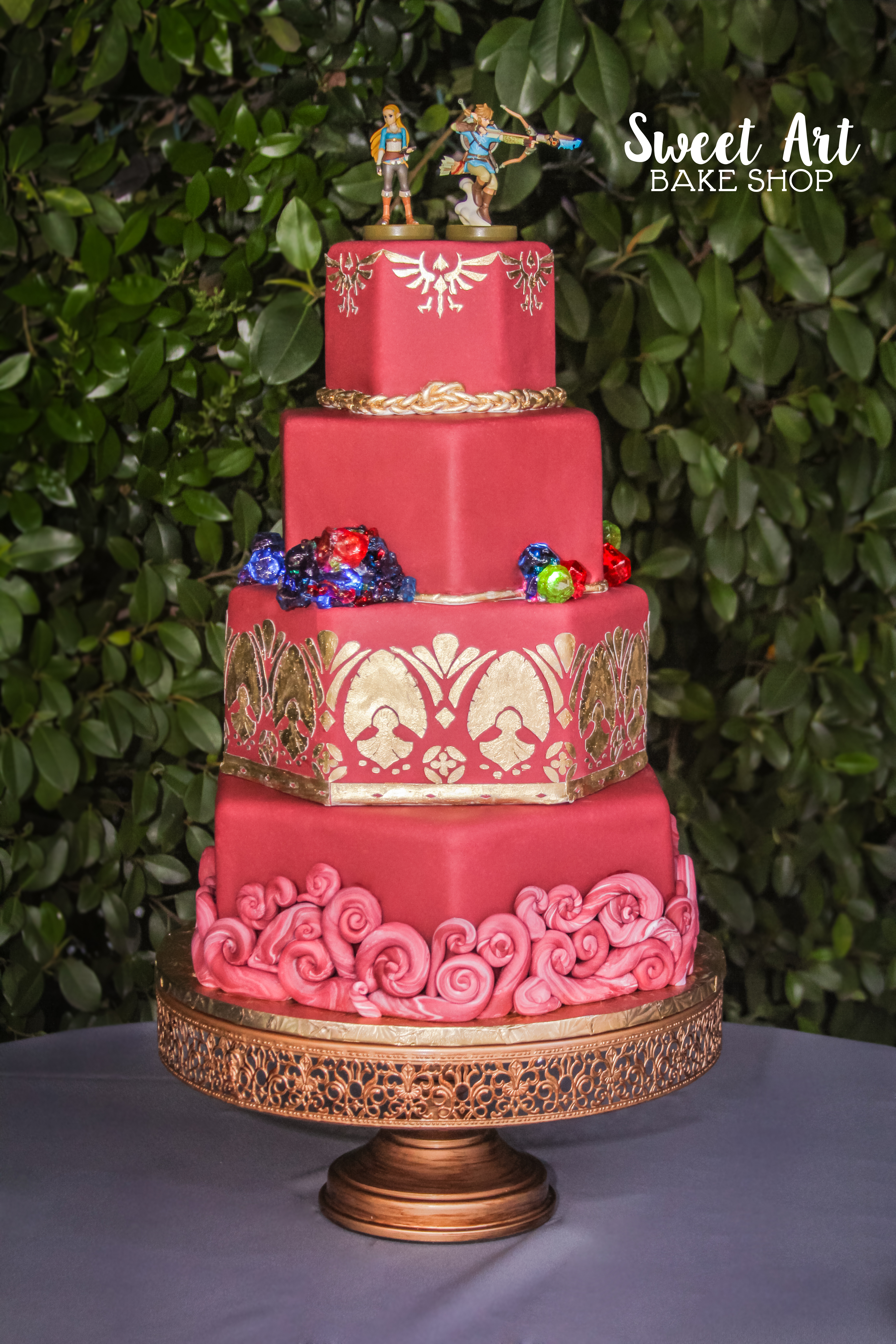 Legends of Zelda Wedding Cake
