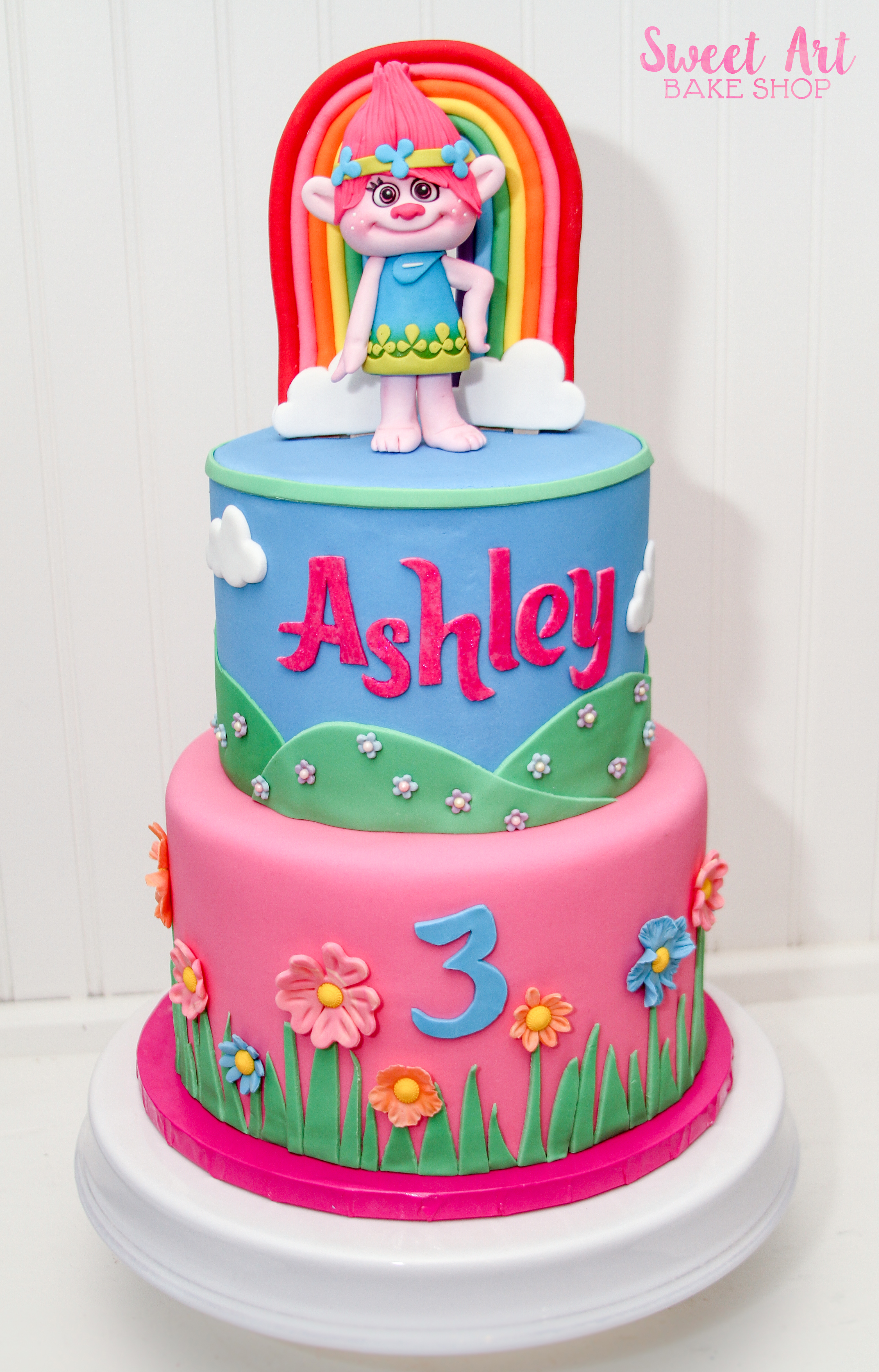 Ashley's Trolls Cake