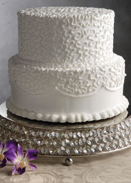 Crystal Round Wedding Cake Stand