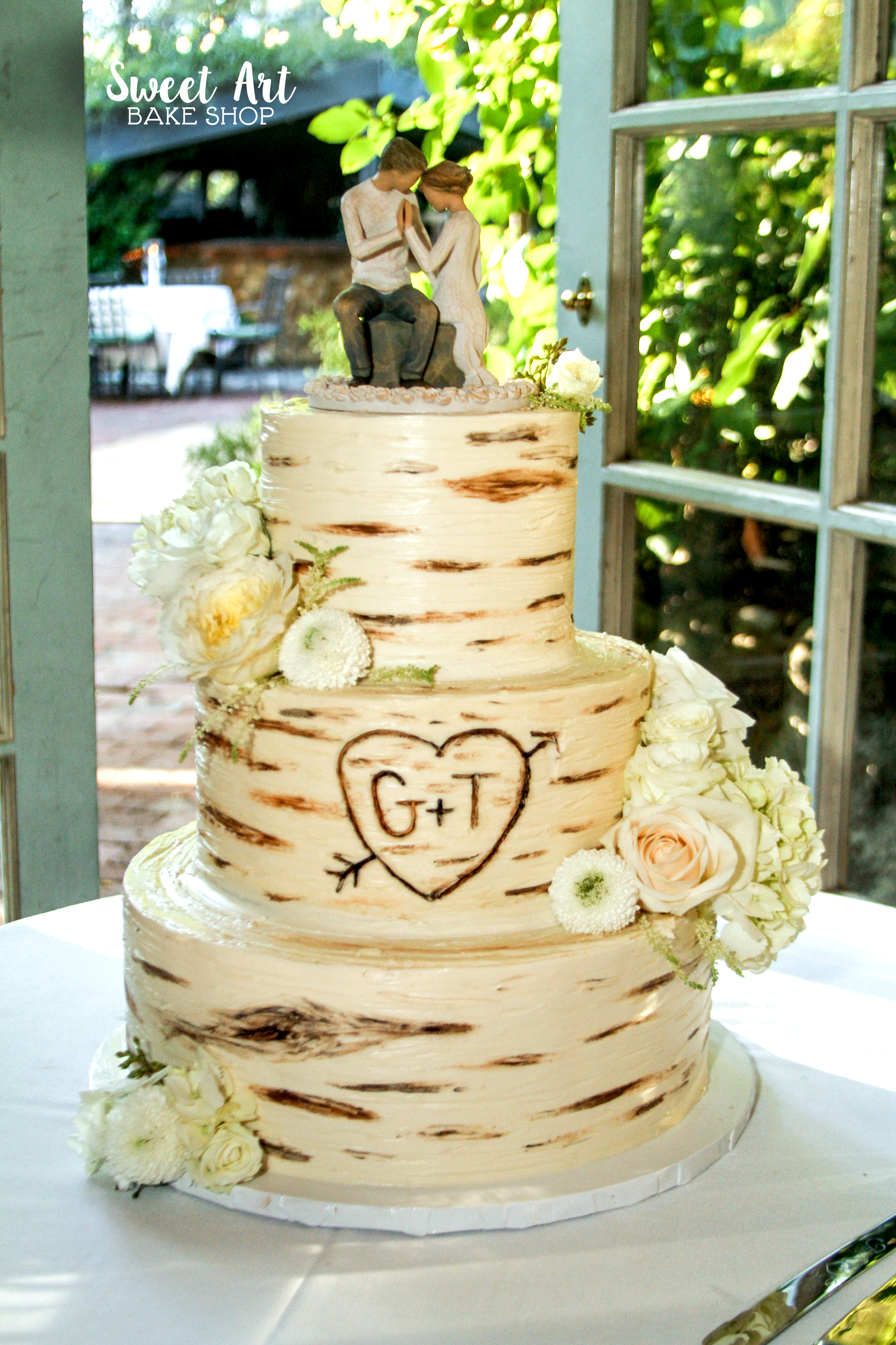 Buttercream Birch Cake