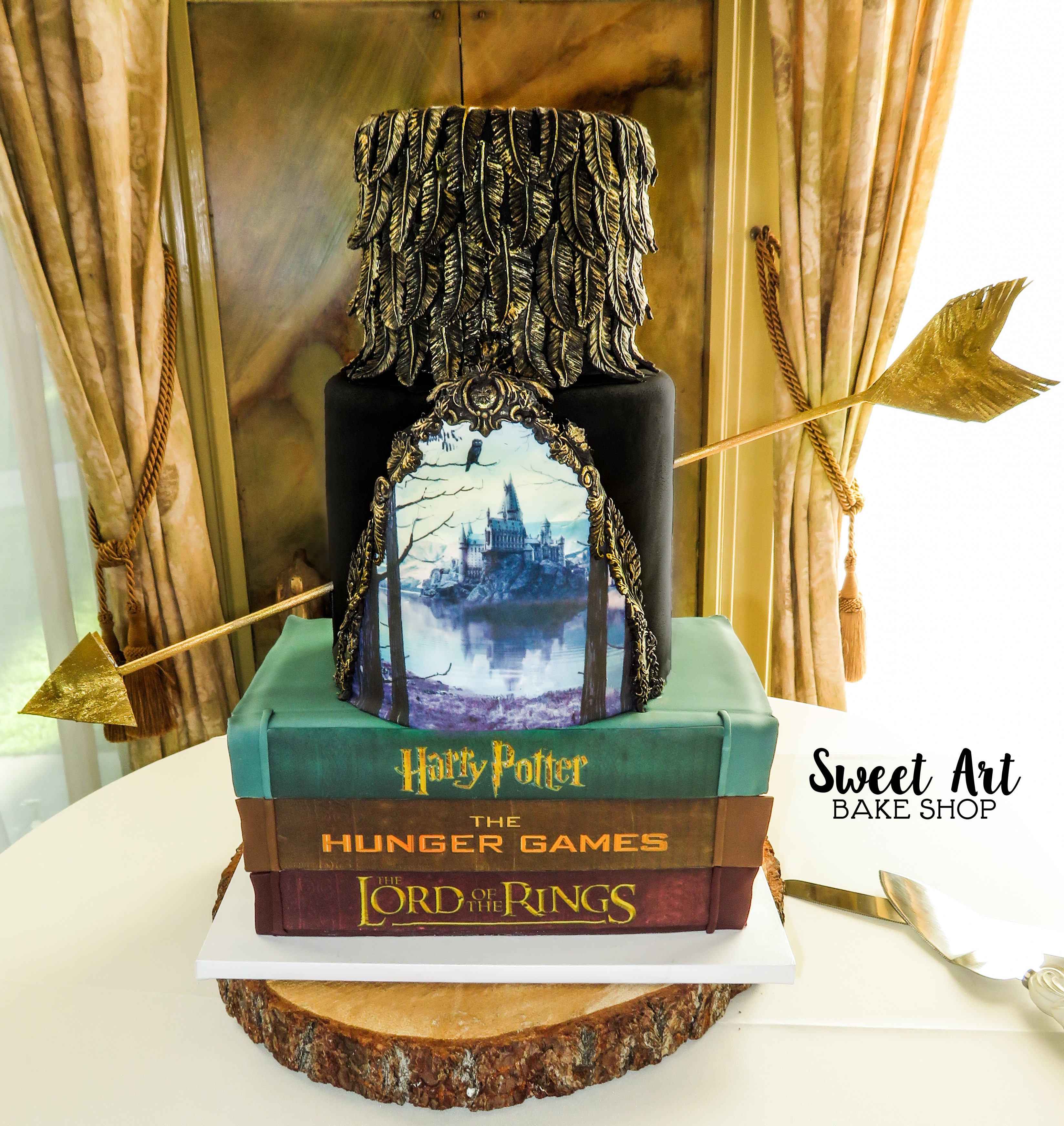 Fandom Wedding Cake