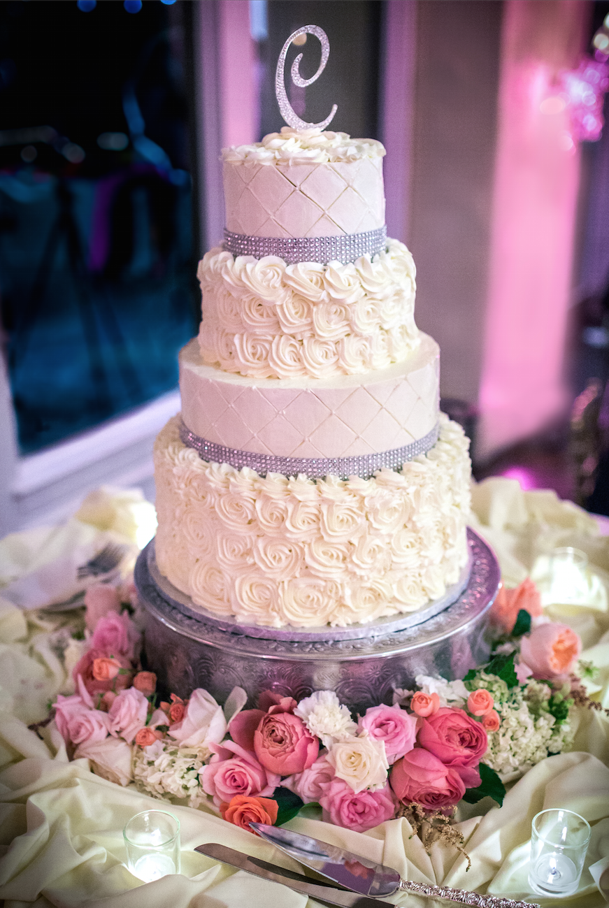 Jeff & Katie Jo's Wedding Cake