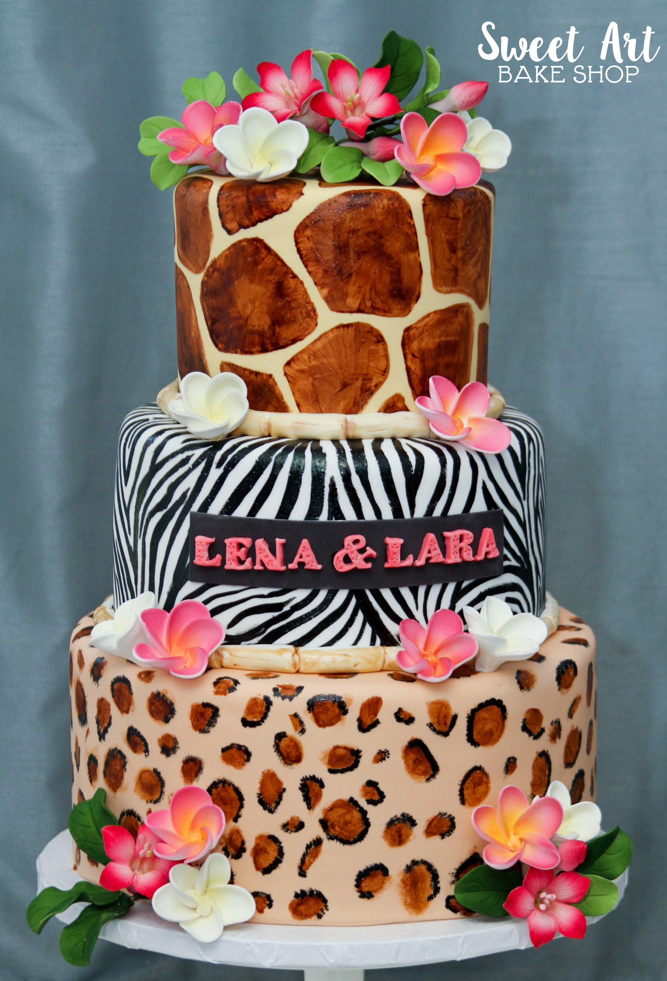 Animal Print Cake