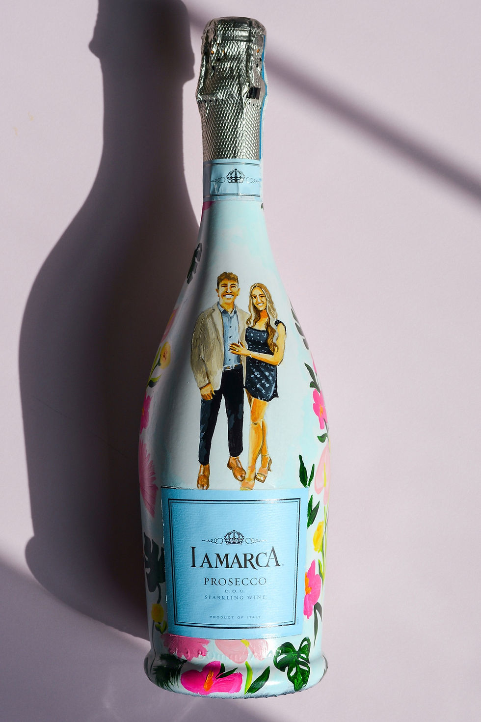 Thumbnail: Painted La Marca Bottle