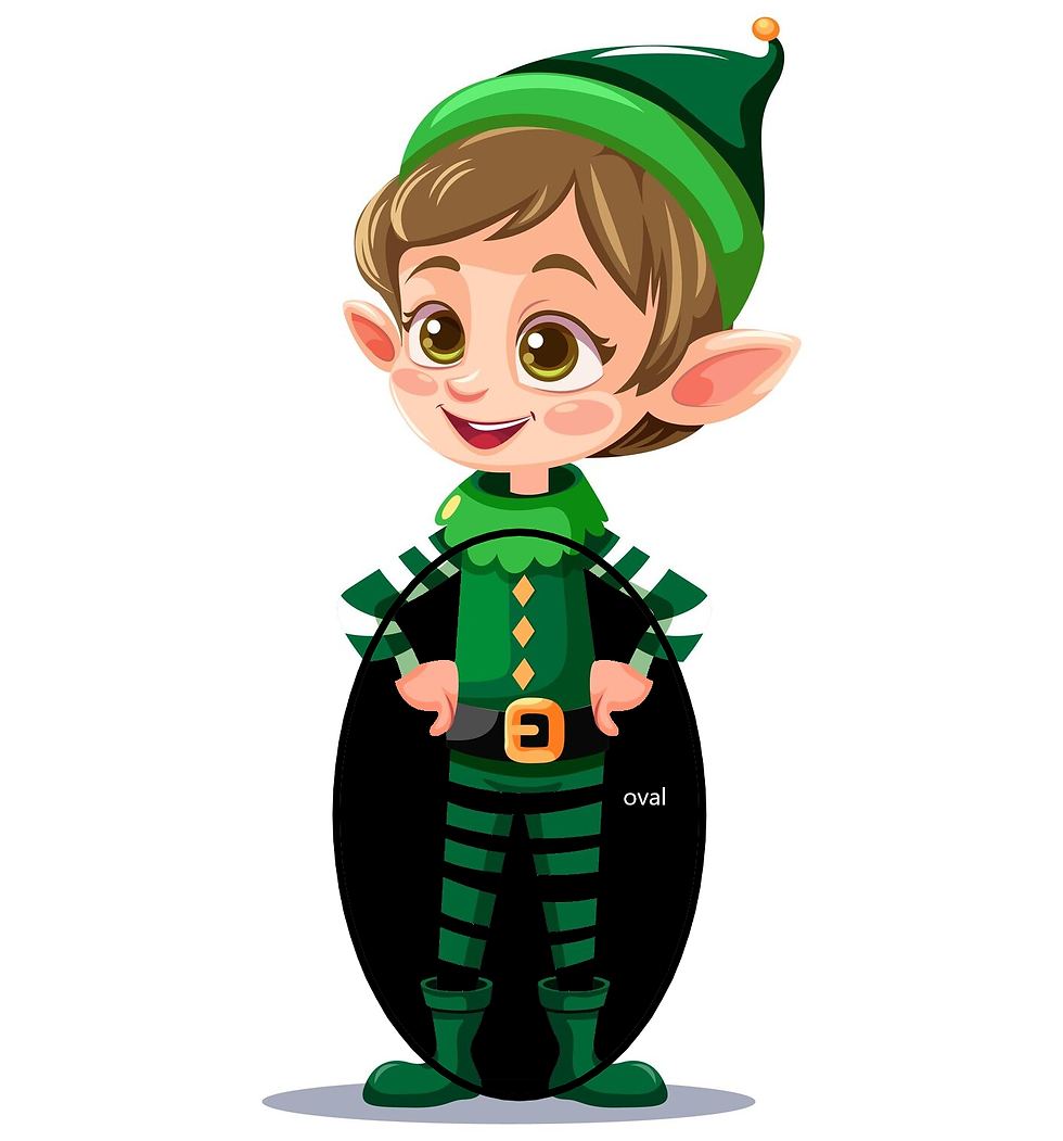 Thumbnail: Elf Shape Cards