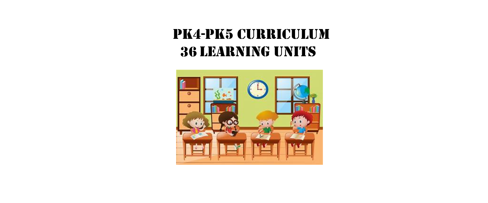 PK4-PK5 Learning Units 3 Day Program (Physical Copy