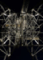 Hijskraan lichtontwerp openbare ruimte