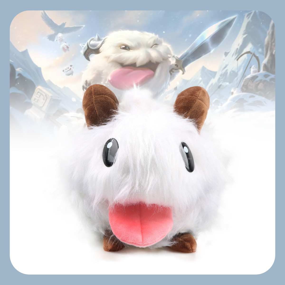 Pelúcia Poro League of Legends