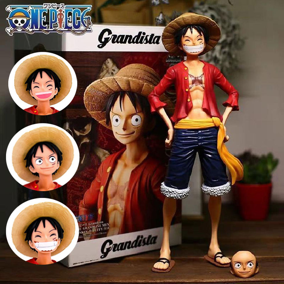 Action Figure Luffy Sorridente One Piece