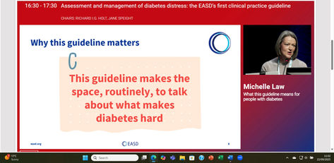 Launching the new Clinical Guideline on Diabetes Distress at EASD2025
