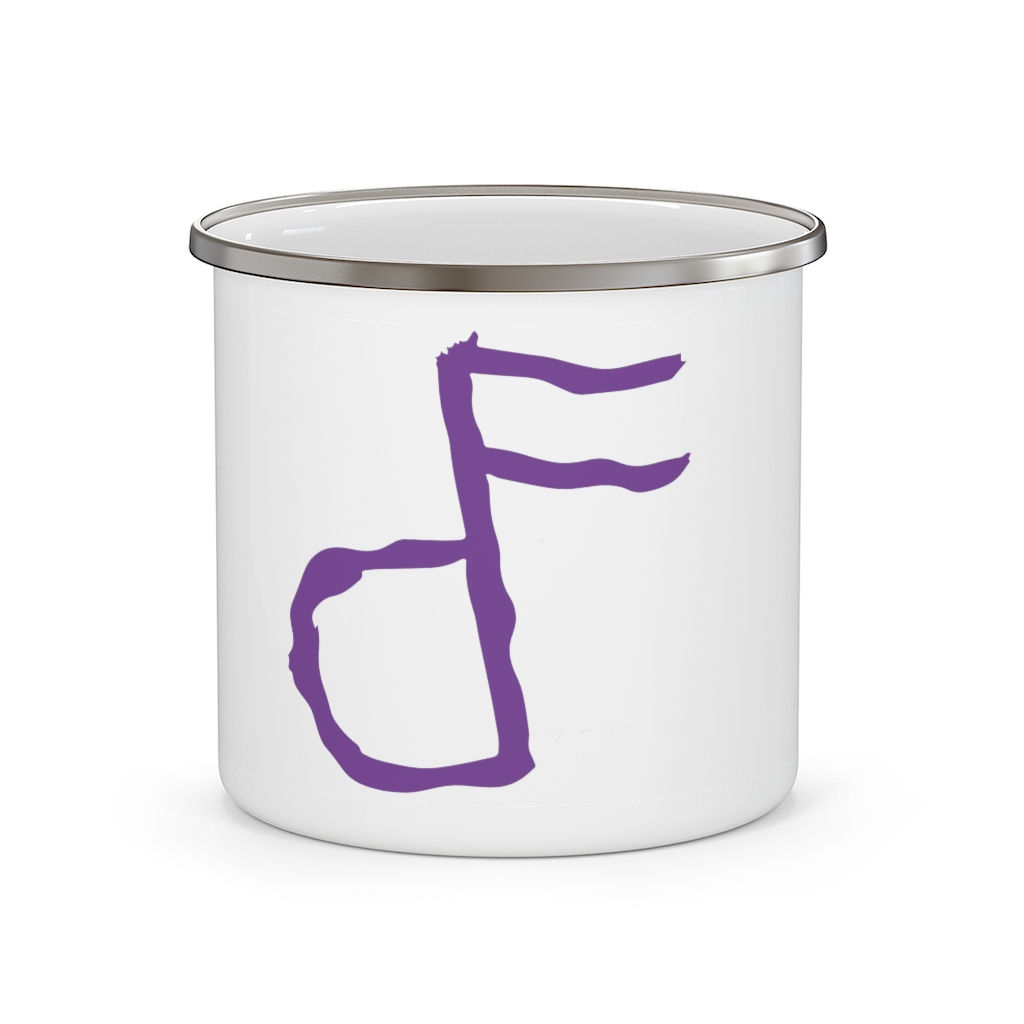 Fuzzy Daniels Enamel Campfire Mug