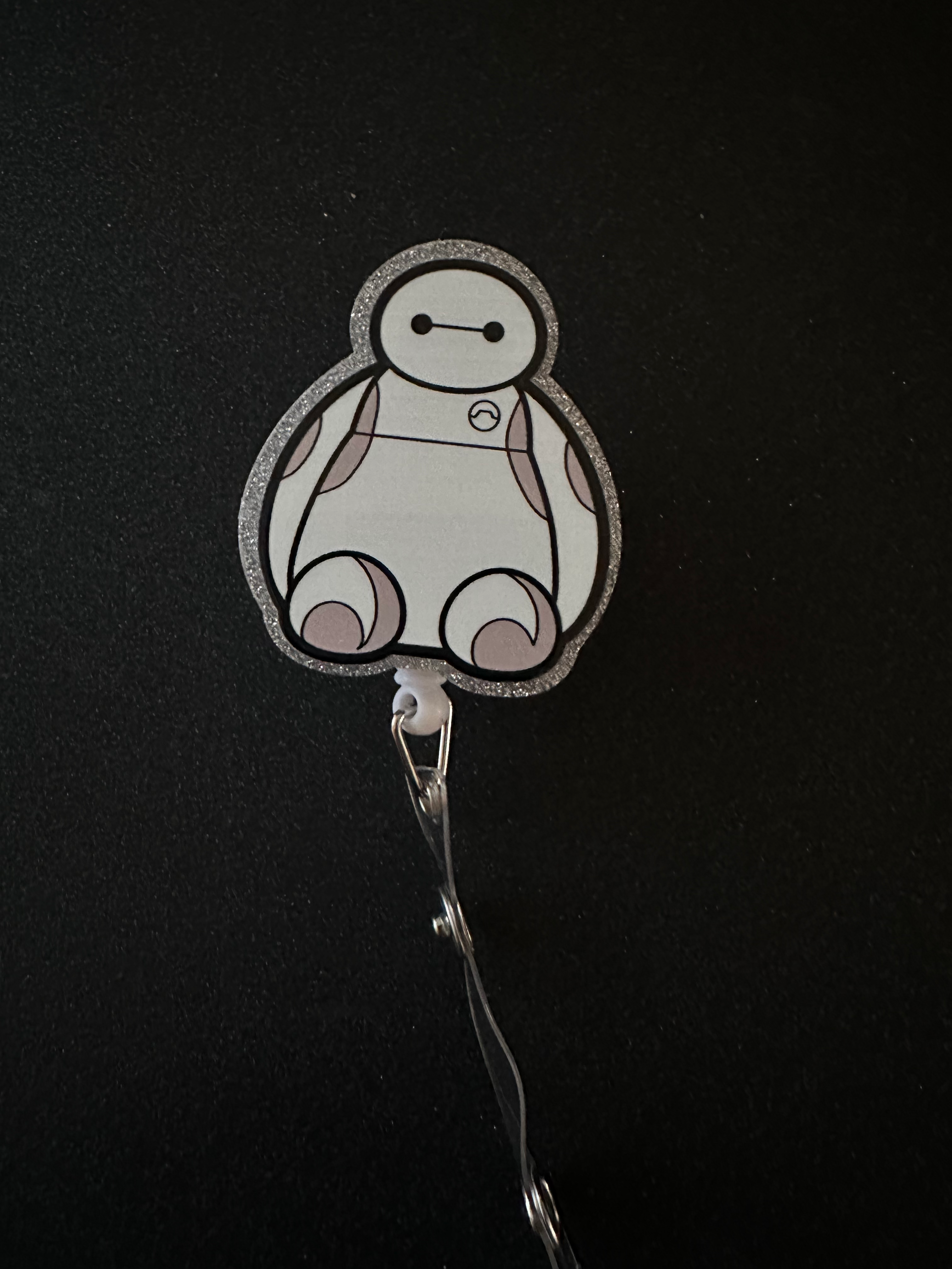 Baymax badge reel