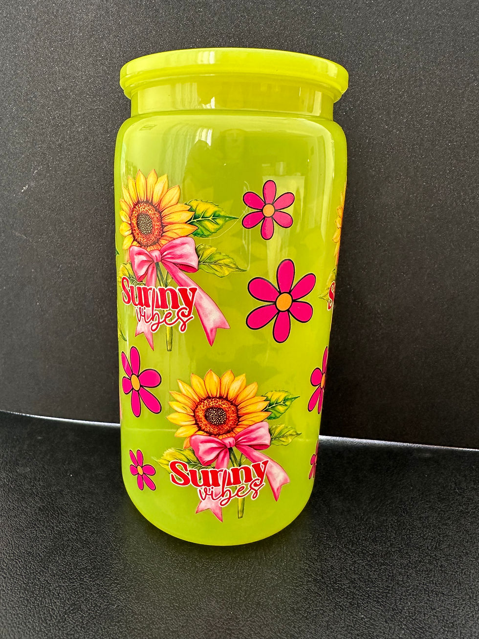 Thumbnail: Sunny vibes tumbler cup