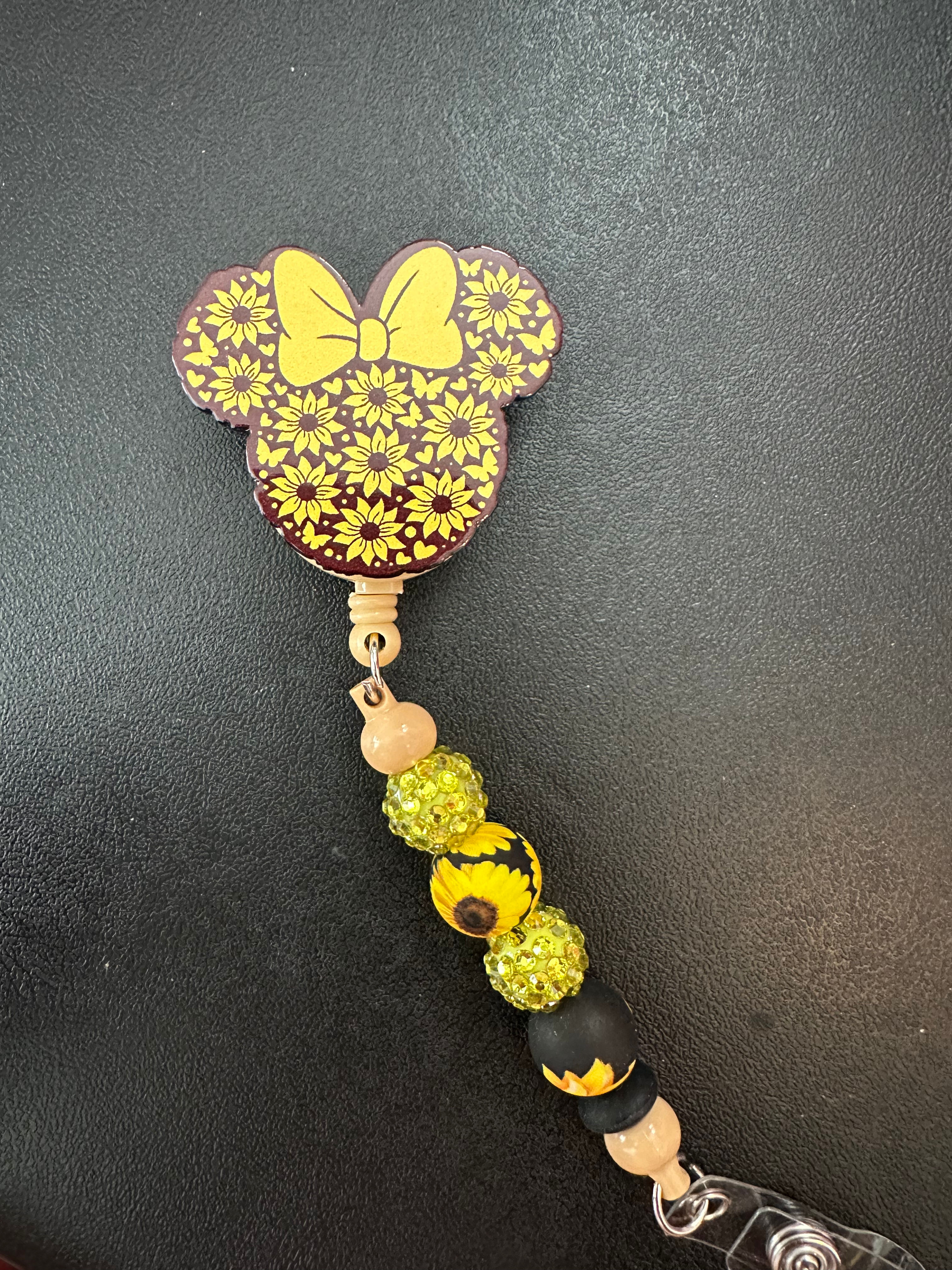 Minnie badge reel 