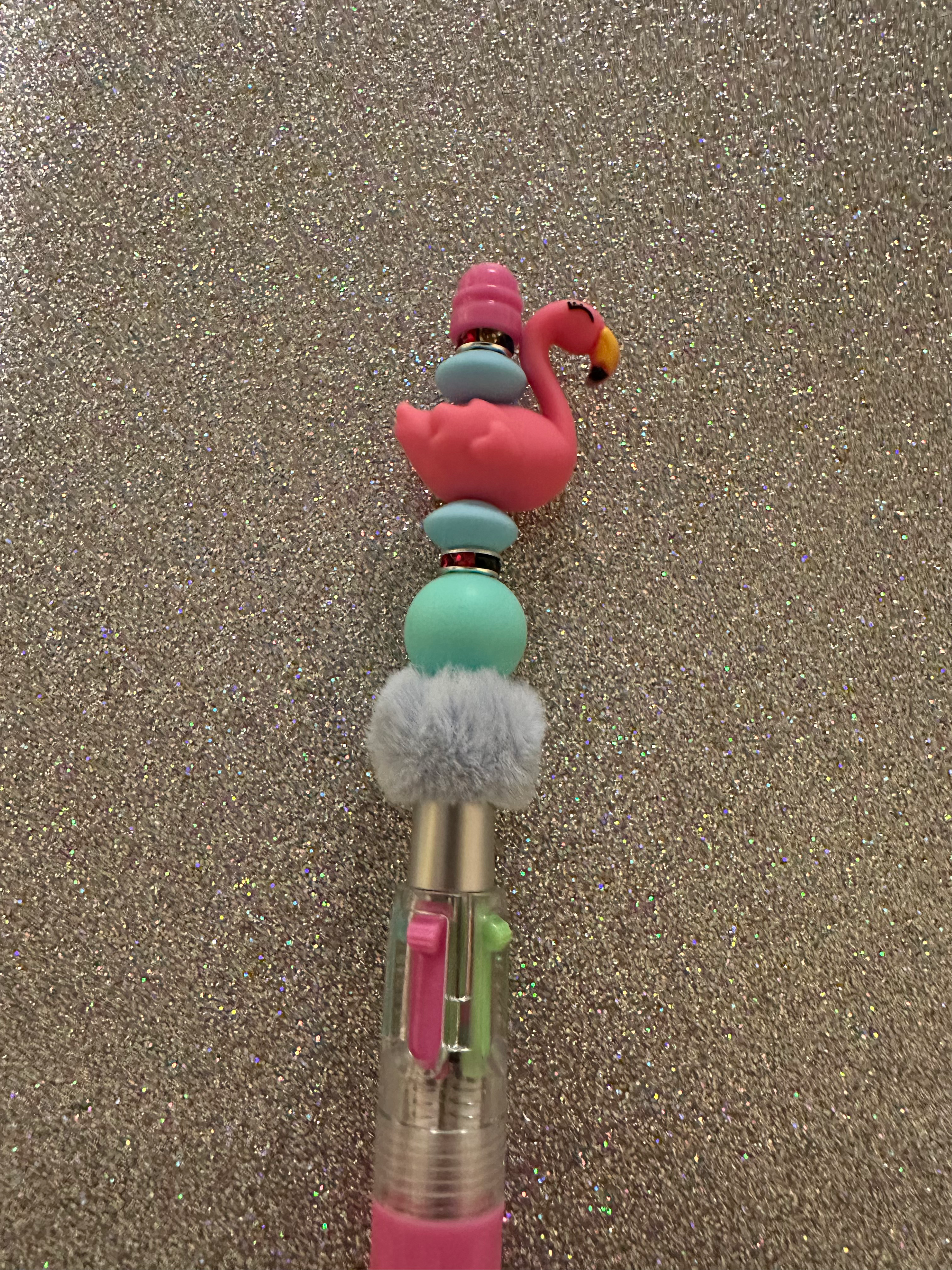 Flamingo pen
