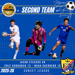 2nd team Sunset league
