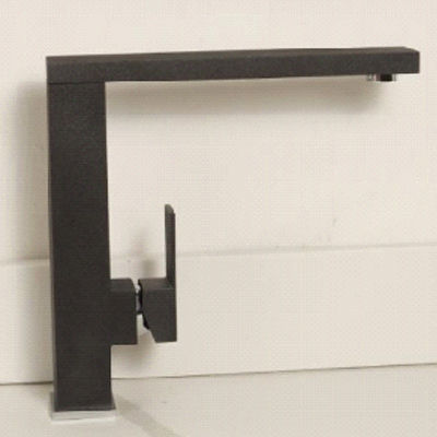 Llave mezcladora para cocina giratoria color negro mate material acero inoxidable.jpg