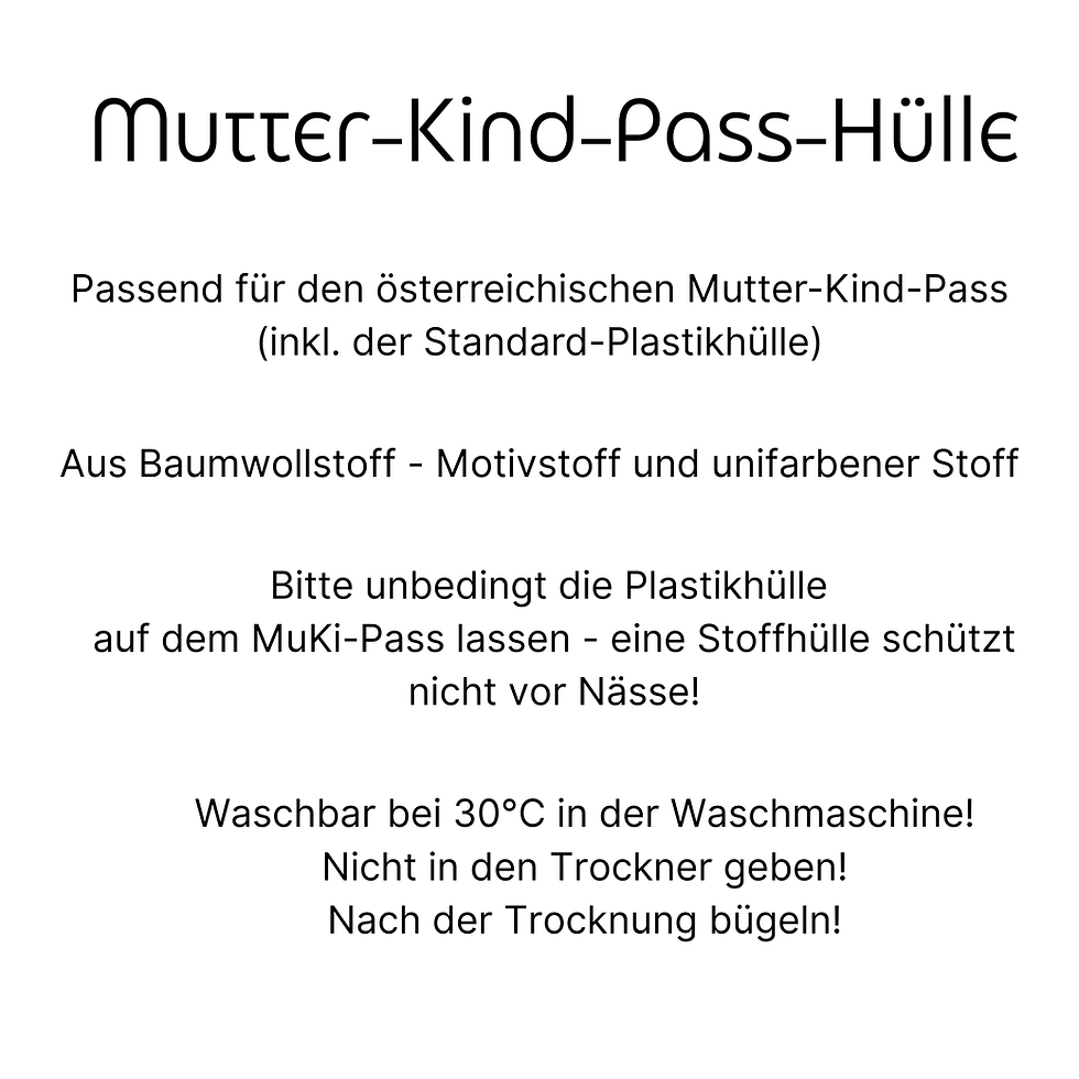 Miniaturbild: MuKi-Pass Hülle für den österreichischen MuKi-Pass