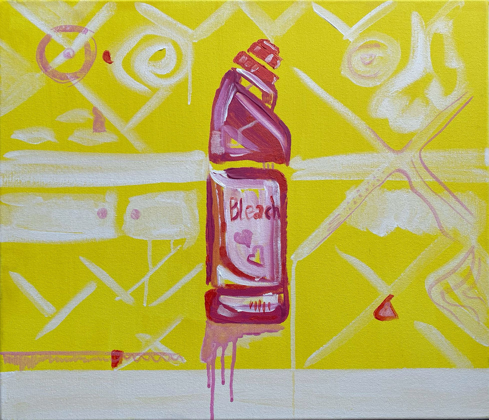 LeakyBleach_50x40cm_acryliconcanvas