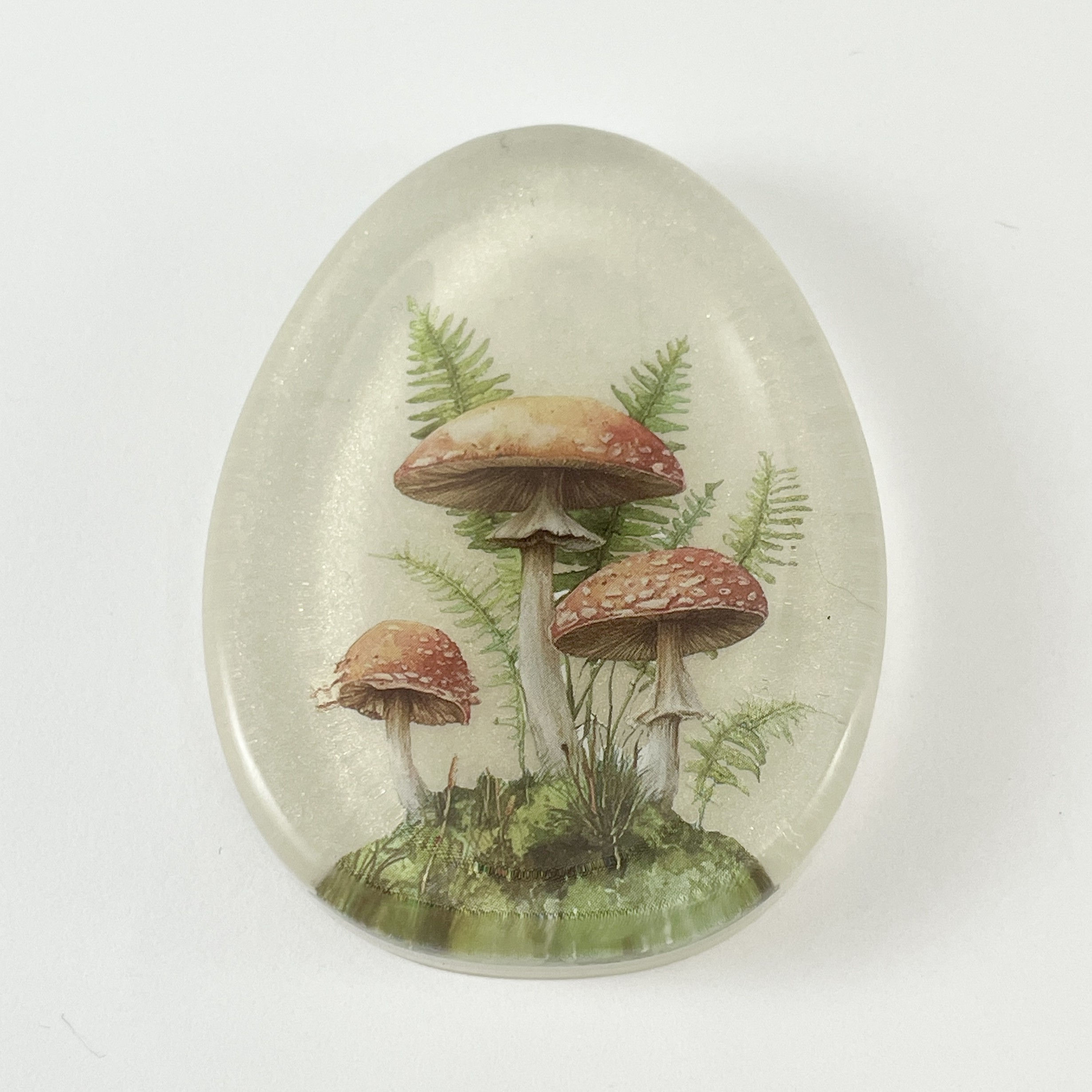 Woodland Mushroom Worry Stone