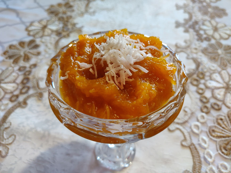 Miniatura: Brazilian Pumpkin Coconut / Doce de abóbora