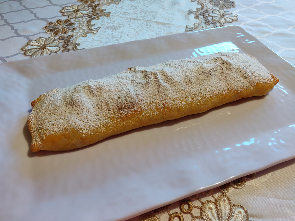 Miniatura: Brazilian Apple Strudel with Cinnamon / Strudel de maçã com canela