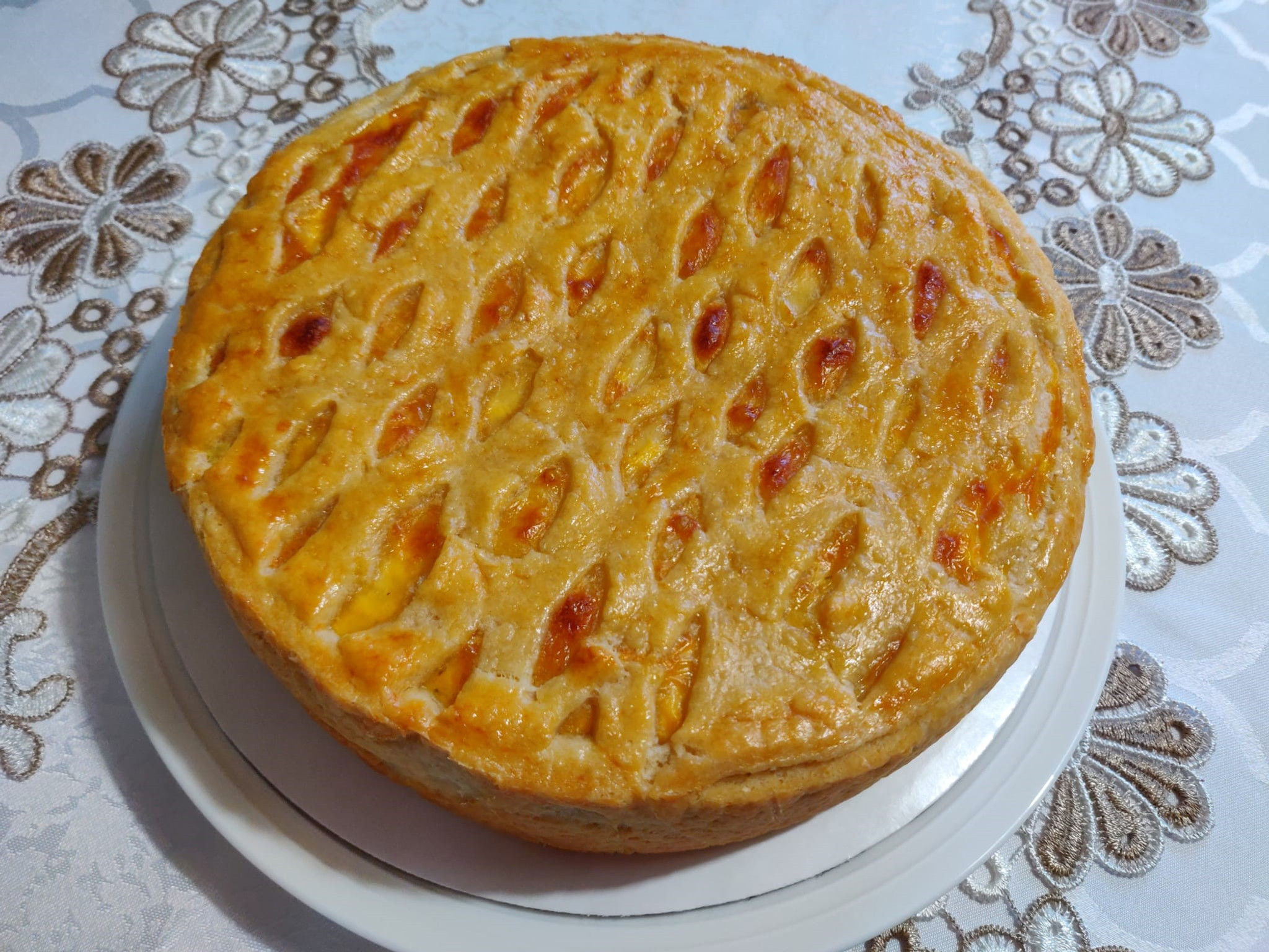 Brazilian Palm Heart Big Pie / Empadão de palmito